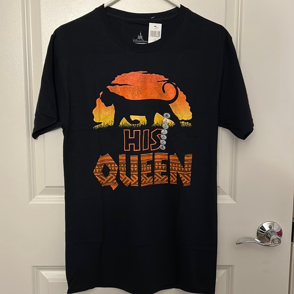 Disney Tops - Disney Lion King “His Queen” shirt 🦁 👑